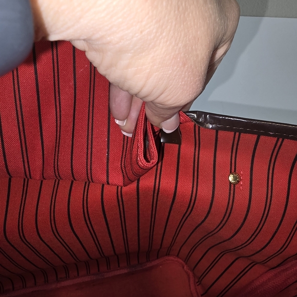 Louis Vuitton Damier Ebene Neverfull with Pouchette - Picture 5 of 11